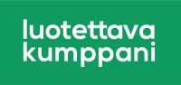 Luotettava kumppani -logo